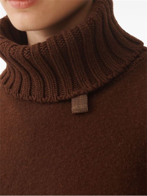 Cappa donna con collo alto Fabiana Filippi | SAD215A802L8421269